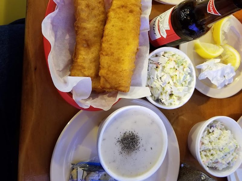 West Coast Fish N' Chips food